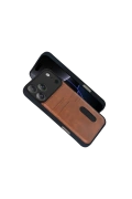 Newface Apple iPhone 17 Pro Sara Kartvizitli Deri Kılıf
