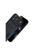 Newface Apple iPhone 17 Pro Sara Kartvizitli Deri Kılıf