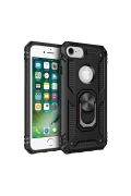 KILIFINI SEÇ - Apple iPhone 7 Kılıf Sofya Yüzüklü Silikon Kapak