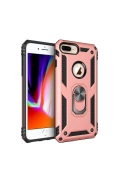 KILIFINI SEÇ - Apple iPhone 7 Plus Kılıf Sofya Yüzüklü Silikon Kapak