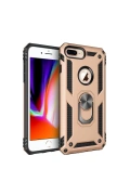 KILIFINI SEÇ - Apple iPhone 7 Plus Kılıf Sofya Yüzüklü Silikon Kapak