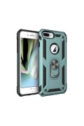 KILIFINI SEÇ - Apple iPhone 7 Plus Kılıf Sofya Yüzüklü Silikon Kapak