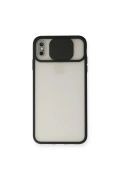 KILIFINI SEÇ - Apple iPhone X Kılıf Palm Buzlu Kamera Sürgülü Silikon