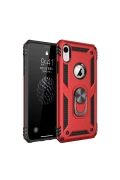 KILIFINI SEÇ - Apple iPhone XR Kılıf Sofya Yüzüklü Silikon Kapak