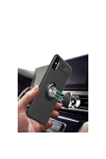 Newface Apple iPhone XS Max Kılıf Range Yüzüklü Silikon