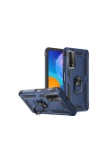 KILIFINI SEÇ - Huawei P Smart 2021 Kılıf Sofya Yüzüklü Silikon Kapak