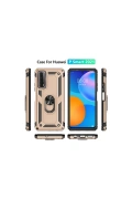 KILIFINI SEÇ - Huawei P Smart 2021 Kılıf Sofya Yüzüklü Silikon Kapak