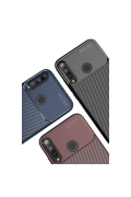 KILIFINI SEÇ - Huawei P40 Lite E Kılıf Auto Focus Karbon Kapak