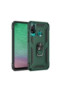 KILIFINI SEÇ - Huawei P40 Lite E Kılıf Sofya Yüzüklü Silikon Kapak