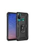 KILIFINI SEÇ - Huawei P40 Lite E Kılıf Sofya Yüzüklü Silikon Kapak
