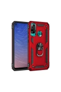 KILIFINI SEÇ - Huawei P40 Lite E Kılıf Sofya Yüzüklü Silikon Kapak