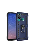 KILIFINI SEÇ - Huawei P40 Lite E Kılıf Sofya Yüzüklü Silikon Kapak