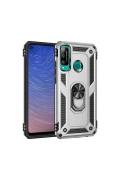 KILIFINI SEÇ - Huawei P40 Lite E Kılıf Sofya Yüzüklü Silikon Kapak
