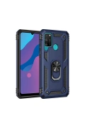 Newface Huawei Y6P Kılıf Sofya Yüzüklü Silikon Kapak