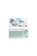 KILIFINI SEÇ - KYB71 Kablosuz Türkçe Q Klavye Mouse Set
