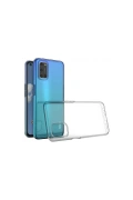 Newface Oppo A52 Kılıf Lüx Şeffaf Silikon