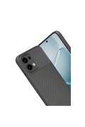 Newface Oppo A6 Pro 4G Auto Focus Karbon Kapak