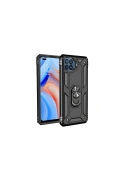 KILIFINI SEÇ - Oppo Reno 4 Lite Kılıf Sofya Yüzüklü Silikon Kapak