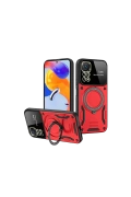 Newface Realme 11 Pro Plus Joy Lens Standlı Kapak