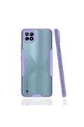 KILIFINI SEÇ - Realme C21 Kılıf Platin Silikon