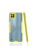 KILIFINI SEÇ - Realme C21 Kılıf Platin Silikon