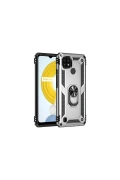 KILIFINI SEÇ - Realme C21 Kılıf Sofya Yüzüklü Silikon Kapak