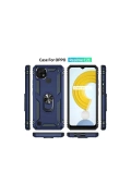 KILIFINI SEÇ - Realme C21 Kılıf Sofya Yüzüklü Silikon Kapak