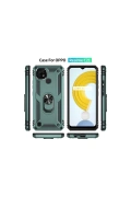 KILIFINI SEÇ - Realme C21 Kılıf Sofya Yüzüklü Silikon Kapak