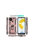 KILIFINI SEÇ - Realme C21 Kılıf Sofya Yüzüklü Silikon Kapak