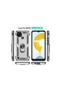 KILIFINI SEÇ - Realme C21 Kılıf Sofya Yüzüklü Silikon Kapak
