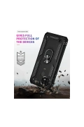 KILIFINI SEÇ - Realme C21 Kılıf Sofya Yüzüklü Silikon Kapak