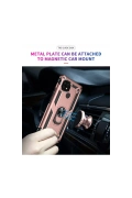 KILIFINI SEÇ - Realme C21 Kılıf Sofya Yüzüklü Silikon Kapak