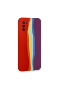 Newface Samsung Galaxy A03S Kılıf Ebruli Lansman Silikon