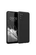 Newface Samsung Galaxy A03S Kılıf First Silikon - Siyah
