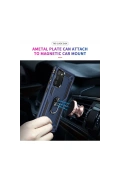Newface Samsung Galaxy A03S Kılıf Sofya Yüzüklü Silikon Kapak