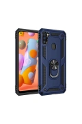 KILIFINI SEÇ - Samsung Galaxy A11 Kılıf Sofya Yüzüklü Silikon Kapak