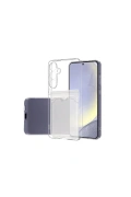 Newface Samsung Galaxy A17 5G Kart Şeffaf Silikon - Şeffaf