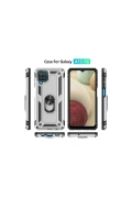 KILIFINI SEÇ - Samsung Galaxy A22 Kılıf Sofya Yüzüklü Silikon Kapak