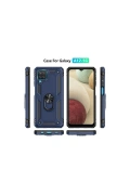 KILIFINI SEÇ - Samsung Galaxy A22 Kılıf Sofya Yüzüklü Silikon Kapak