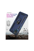 KILIFINI SEÇ - Samsung Galaxy A22 Kılıf Sofya Yüzüklü Silikon Kapak