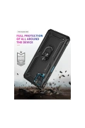 KILIFINI SEÇ - Samsung Galaxy A22 Kılıf Sofya Yüzüklü Silikon Kapak