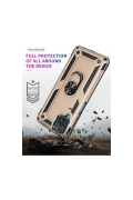 KILIFINI SEÇ - Samsung Galaxy A22 Kılıf Sofya Yüzüklü Silikon Kapak