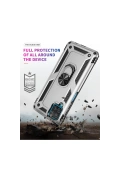 KILIFINI SEÇ - Samsung Galaxy A22 Kılıf Sofya Yüzüklü Silikon Kapak