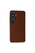 Newface Samsung Galaxy S24 Kılıf Loop Deri Silikon