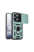 Newface Xiaomi Poco X8 Pro Max Pars Lens Yüzüklü Silikon