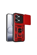 Newface Xiaomi Poco X8 Pro Max Pars Lens Yüzüklü Silikon