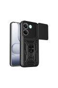 Newface Xiaomi Poco X8 Pro Pars Lens Yüzüklü Silikon