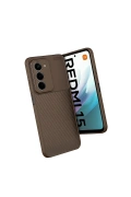 Newface Xiaomi Redmi 15 4G Auto Focus Karbon Kapak