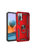 KILIFINI SEÇ - Xiaomi Redmi Note 10 Pro Kılıf Sofya Yüzüklü Silikon Kapak