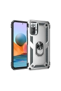 KILIFINI SEÇ - Xiaomi Redmi Note 10 Pro Kılıf Sofya Yüzüklü Silikon Kapak